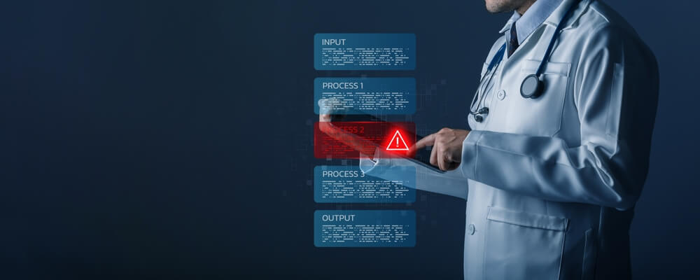 image showing error due to medical coding errors such as downcoding and improper reimbursement in healthcare practices.